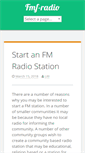 Mobile Screenshot of fmf-radio.com