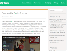 Tablet Screenshot of fmf-radio.com
